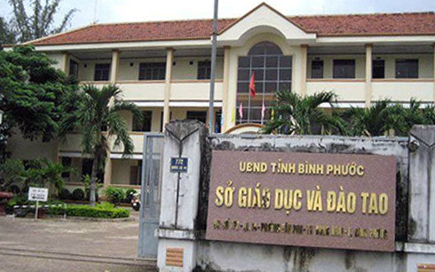 Sở Giáo dục và Đào tạo tỉnh Bình Phước. (Ảnh: H.L)