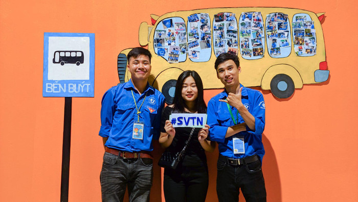 Ngô Minh Hiếu tích cực tham gia các phong trào, hoạt động Đoàn. (Ảnh: Nhân vật cung cấp)