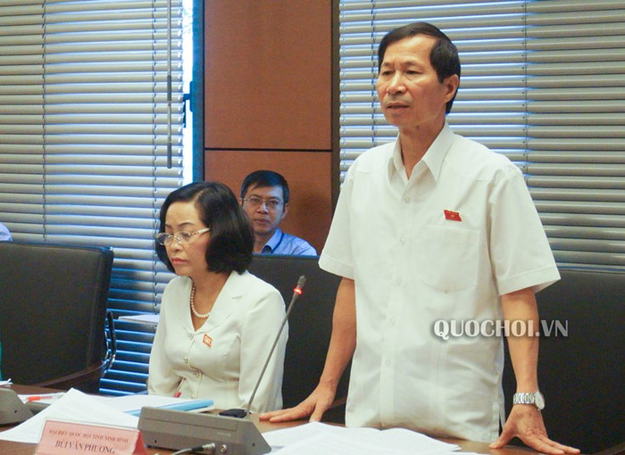Đại biểu Bùi Văn Phương. Ảnh: Quochoi.vn Đại biểu Bùi Văn Phương. Ảnh: Quochoi.vn