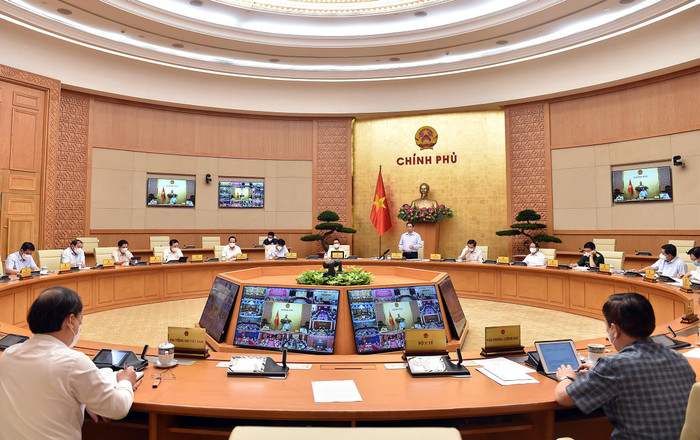 Quang cảnh cuộc họp. Ảnh: VGP