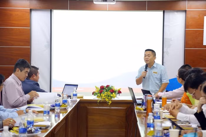 Phó Giáo sư Ngô Cao Cường - Phó Hiệu trưởng Trường Đại học Kinh tế - Tài chính thành phố Hồ Chí Minh. (Ảnh: H.L)