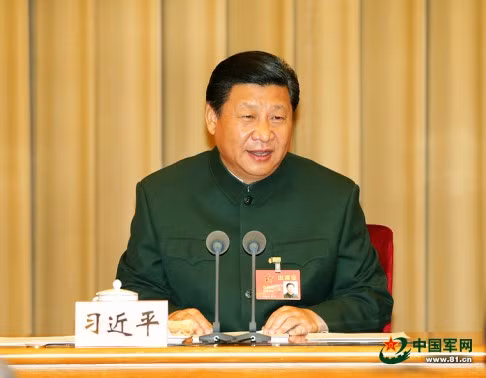 Ông Tập Cận Bình chủ trì họp Quân ủy Trung ương, ảnh: 81.cn/SCMP.