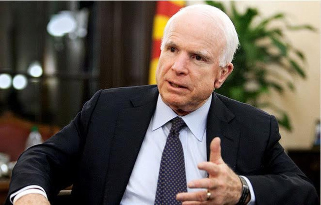 Thượng nghị sĩ John McCain, ảnh: Asahi Shimbun. Thượng nghị sĩ John McCain, ảnh: Asahi Shimbun.