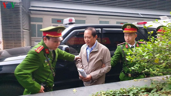 Bị cáo Trương Minh Tuấn. Ảnh: VOV Bị cáo Trương Minh Tuấn. Ảnh: VOV