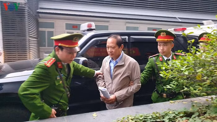 Bị cáo Trương Minh Tuấn. Ảnh: VOV