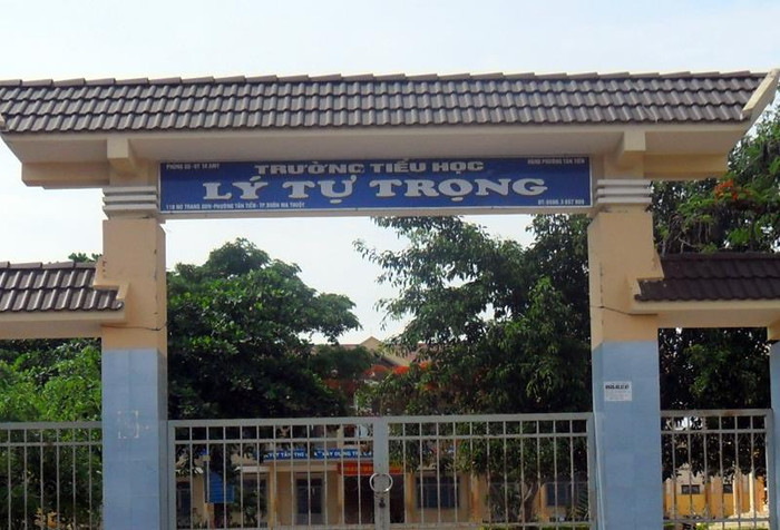 Trường Tiểu học Lý Tự Trọng. (Ảnh: H.L) Trường Tiểu học Lý Tự Trọng. (Ảnh: H.L)