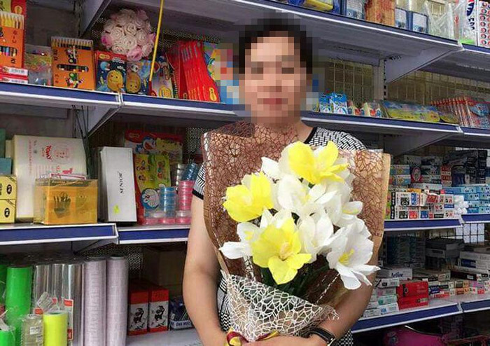 Cô Lê Ngọc Hải - Kế toán Trường Tiểu học Lý Tự Trọng đã nghỉ việc. (Ảnh: H.L)