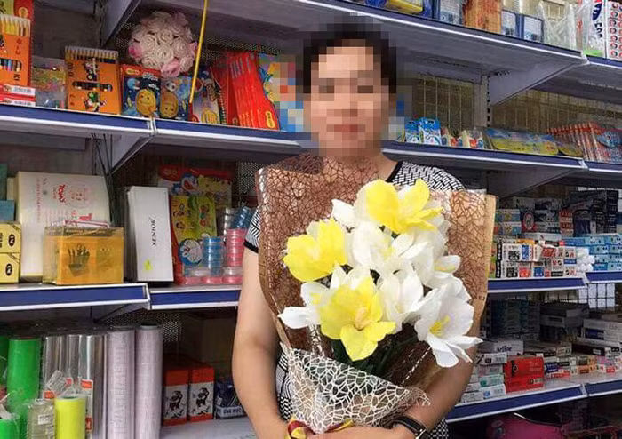 Cô Lê Ngọc Hải - Kế toán Trường Tiểu học Lý Tự Trọng đã nghỉ việc. (Ảnh: H.L)