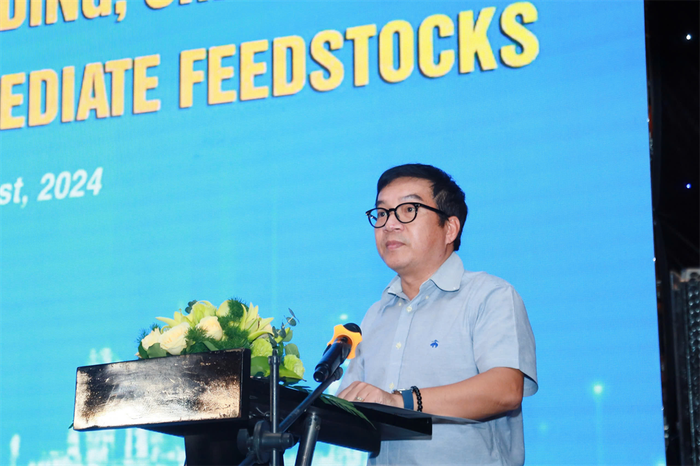 Ông Nguyễn Việt Thắng - Phó Tổng Giám đốc BSR phát biểu khai mạc hội thảo. Ong Nguyen Viet Thang BSR.jpg