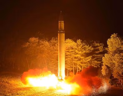 Hình minh họa một vụ phóng tên lửa của Triều Tiên, ảnh: RIA Novosti.