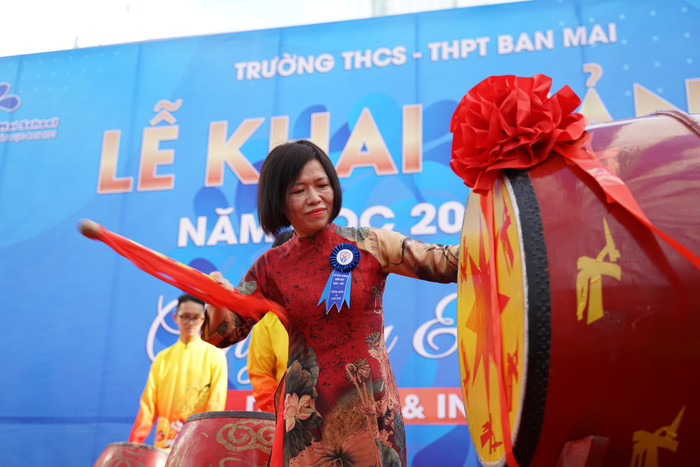 Nhà giáo Mai Thị Lan Anh - Chủ tịch Hội đồng quản trị Hệ thống giáo dục Ban Mai. Ảnh: H.V Nhà giáo Mai Thị Lan Anh - Chủ tịch Hội đồng quản trị Hệ thống giáo dục Ban Mai. Ảnh: H.V