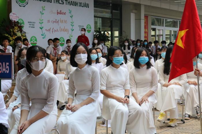 Trung học cơ sở Thanh Xuân thực sự là ngôi trường mơ ước của học sinh. Ảnh: Đ.T Trung học cơ sở Thanh Xuân thực sự là ngôi trường mơ ước của học sinh. Ảnh: Đ.T