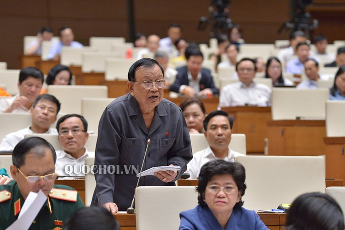 Đại biểu Nguyễn Văn Được. Ảnh: Quochoi.vn