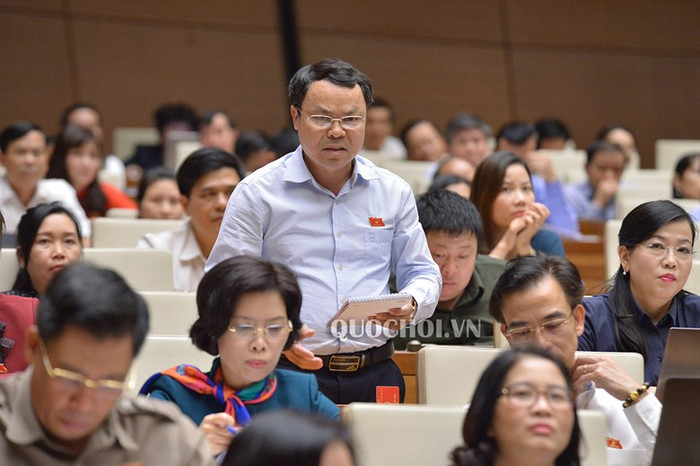 Đại biểu Quốc hội Nguyễn Tiến Sinh. Ảnh: Quochoi.vn