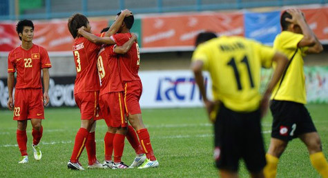 U23 Brunei quá yếu nên thua đậm là dễ hiểu. U23 Brunei quá yếu nên thua đậm là dễ hiểu.