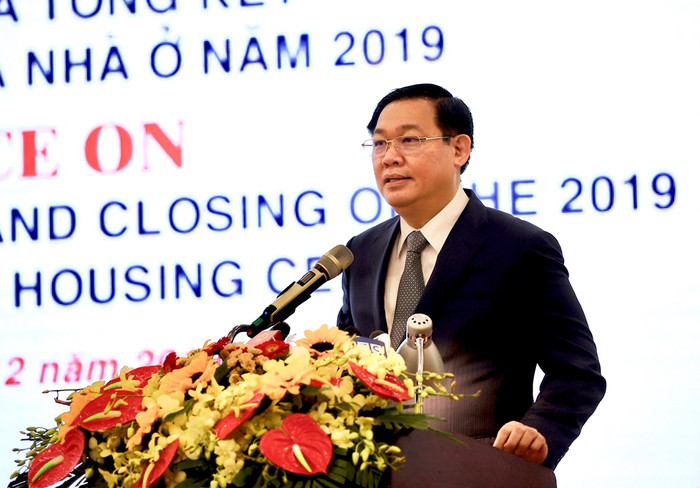 Phó Thủ tướng Vương Đình Huệ phát biểu. Ảnh: VGP Phó Thủ tướng Vương Đình Huệ phát biểu. Ảnh: VGP