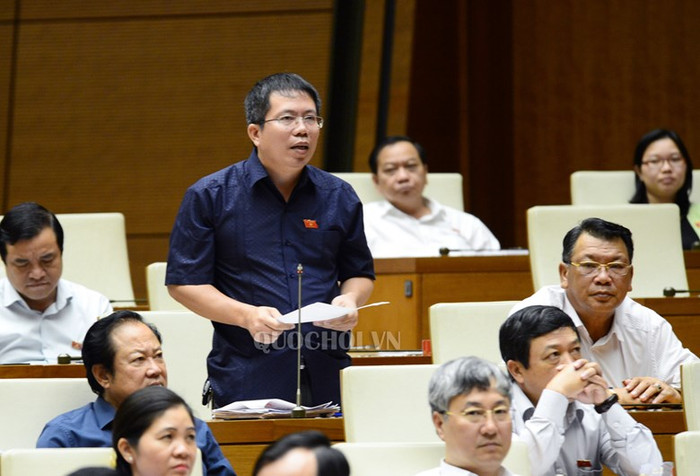 Đại biểu Nguyễn Văn Hiển. Ảnh: Quochoi.vn