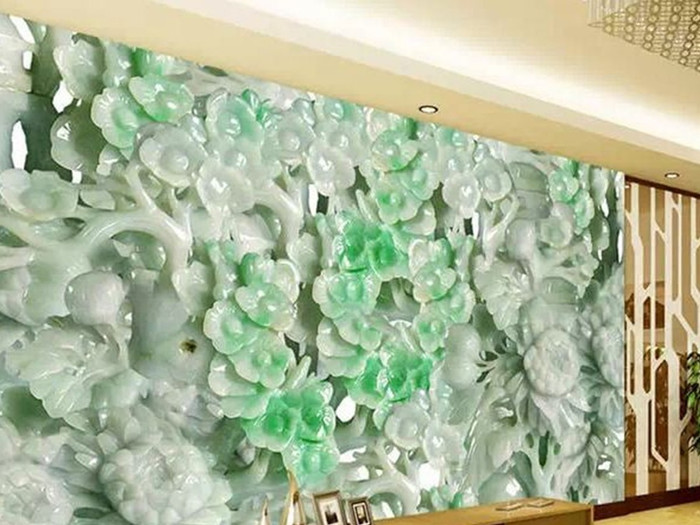 Nếu tác phẩm trong hình này là ngọc thật thì sự xa hoa của Từ Tài Hậu không kém gì đế vương.