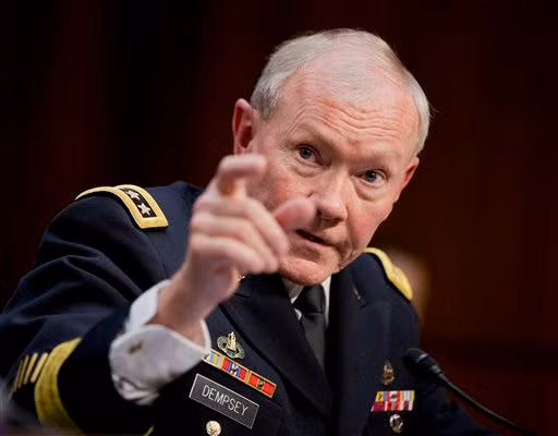 Tướng Martin Dempsey, ảnh: Fox21News. Tướng Martin Dempsey, ảnh: Fox21News.