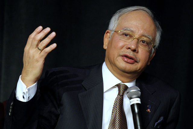 Thủ tướng Malaysia Najib Razak. Thủ tướng Malaysia Najib Razak.