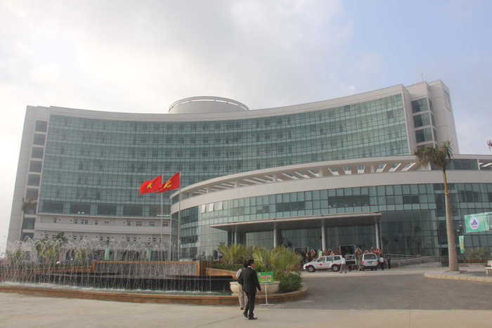 Bệnh viện Ung thư Đà Nẵng chuyển sang bệnh viện công lập. Ảnh Thùy Linh Bệnh viện Ung thư Đà Nẵng chuyển sang bệnh viện công lập. Ảnh Thùy Linh