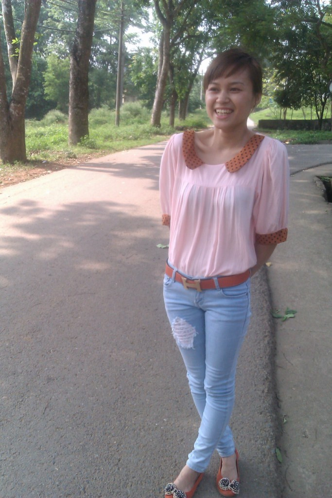 Thu Thùy là người có tính tình vui vẻ hòa đồng