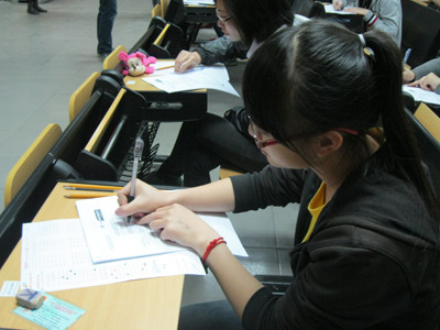 Kỳ thi tuyển sinh Đại học FPT điễn ra vào ngày 8/4/2012 Kỳ thi tuyển sinh Đại học FPT điễn ra vào ngày 8/4/2012