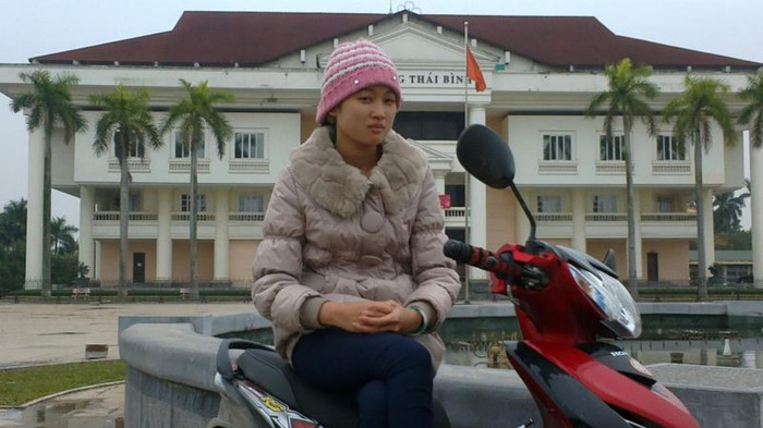 Hà Thị Chuyền tâm sự: "Minh rất tò mò về cuộc thi, và muốn được tham gia cuộc thi ảnh Nữ sinh trong mơ."