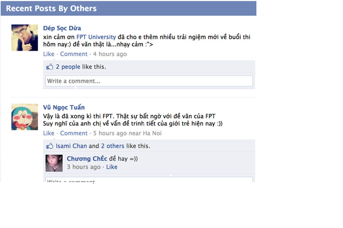 Nhiều quan niệm trái chiều nhau về đề thi của Đại học FPT