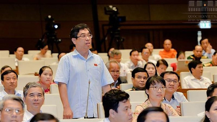 Đại biểu Nguyễn Phước Lộc - đoàn Thành phố Hồ Chí Minh. (Ảnh: Quochoi.vn) Đại biểu Nguyễn Phước Lộc - đoàn Thành phố Hồ Chí Minh. (Ảnh: Quochoi.vn)