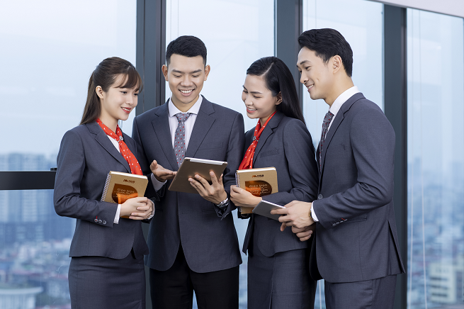 MSB đẩy mạnh triển khai đào tạo nội bộ, đặc biệt trong lĩnh vực số hóa. (Ảnh: MSB)