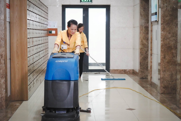 Hoạt động vệ sinh định kỳ tại một dự án TNPM quản lý. anh-2-22.jpg