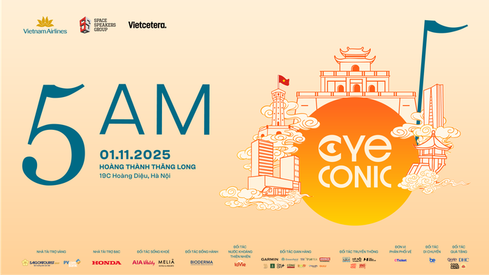 “5AM Eye-Conic Ha Noi” mở ra hành trình “đánh thức giác quan” giữa lòng di sản. 5am-eye-conic-ha-noi-mo-ra-hanh-trinh-danh-thuc-giac-quan-giua-long-di-san.png
