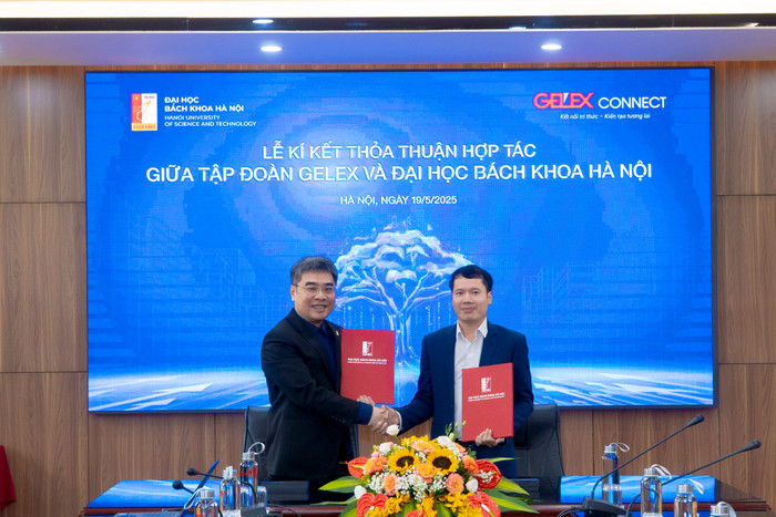 Lãnh đạo Tập đoàn GELEX và Đại học Bách khoa Hà Nội ký kết Thỏa thuận hợp tác phát triển nguồn nhân lực chất lượng cao. anh-2-3-1.jpg