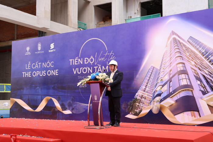 Ông Tetsuro Kawamoto, Tổng giám đốc, đại diện Tập đoàn SAMTY phát biểu tại sự kiện. a3-67.jpg