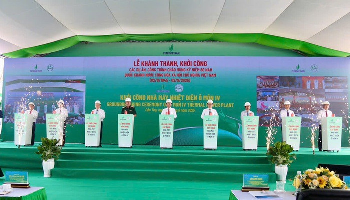 Lễ khởi công Nhà máy Nhiệt điện Ô Môn IV tại Trung tâm Điện lực Ô Môn, Thành phố Cần Thơ. Lễ khởi công Nhà máy Nhiệt điện Ô Môn IV tại Trung tâm Điện lực Ô Môn, Thành phố Cần Thơ.
