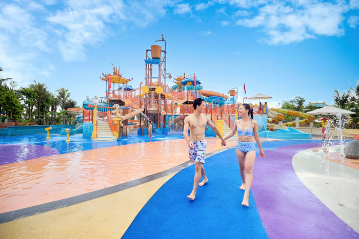 Công viên nước Sun World Ha Nam có 40 đường trượt đa dạng và 14 tổ hợp trò chơi hấp dẫn. cong-vien-nuoc-sun-world-ha-nam.jpg