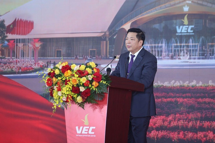 Bộ trưởng Bộ Xây dựng Trần Hồng Minh phát biểu tại buổi lễ. Ảnh: VGP/Nhật Bắc Bộ trưởng Bộ Xây dựng Trần Hồng Minh phát biểu tại buổi lễ. Ảnh: VGP/Nhật Bắc