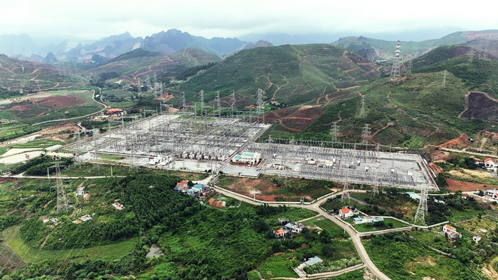 Toàn cảnh TBA 500kV Quảng Ninh. Toàn cảnh TBA 500kV Quảng Ninh.