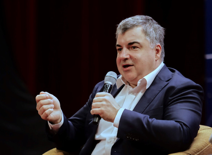 Giáo sư Novoselov - một trong những thành viên tham gia Hội đồng Giải thưởng VinFuture từ mùa đầu tiên. Ảnh: VFP anh-1-1.jpg