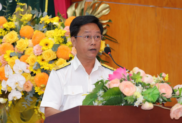 Ông Nguyễn Văn Thành - Phó trưởng Thuế Thành phố Hồ Chí Minh - phát biểu tại Lễ ký kết.