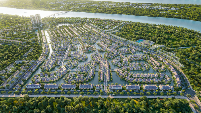 Đảo châu Âu rộng 33ha là phân khu đắt giá bậc nhất Eco Central Park. ecv-langchauau-byvtong-river-fn.png