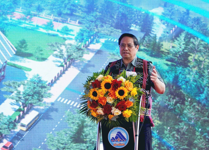 Thủ tướng Chính phủ Phạm Minh Chính phát biểu tại buổi lễ. 2.jpg