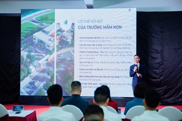 Ông Vũ Đức Tuyên – Đại diện Chủ đầu tư phát biểu tại sự kiện. picture2.jpg