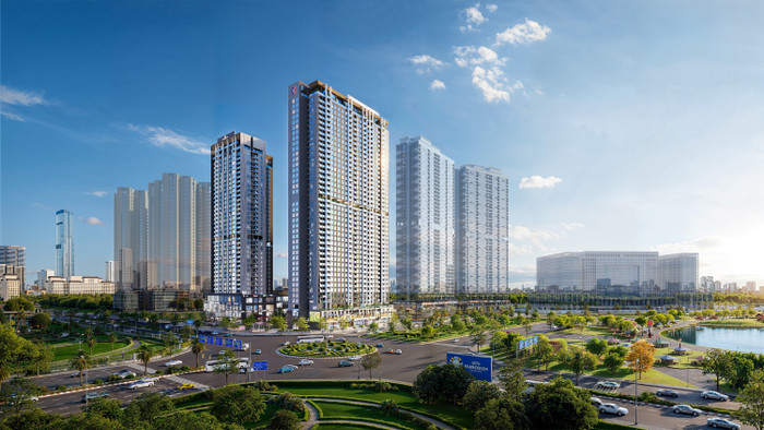 Hệ thống cửa kính double low-e chạm trần tại The Matrix One Premium. anh-3-12.jpg