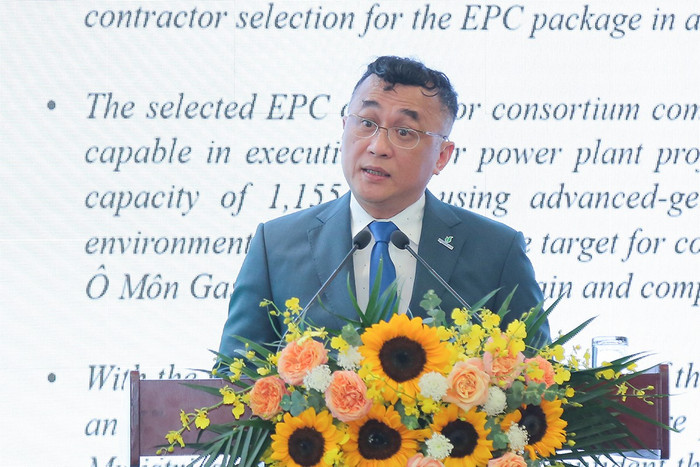 Phó Tổng Giám đốc Petrovietnam Phan Tử Giang phát biểu tại lễ ký. anh-2.jpg