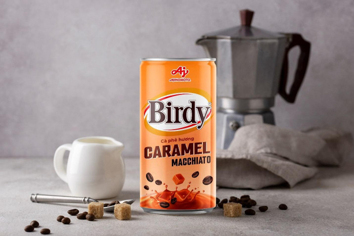 Cà phê lon Birdy® hương Caramel Macchiato vừa ra mắt.