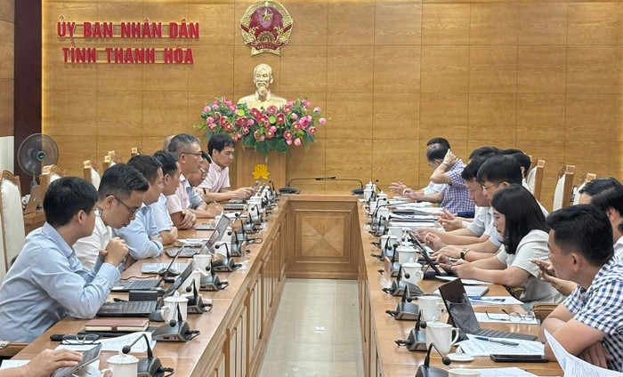 Buổi làm việc giữa Ủy ban nhân dân tỉnh Thanh Hóa với EVNNPT diễn ra ngày 18/6/2025, tại Thanh Hóa. Buổi làm việc giữa Ủy ban nhân dân tỉnh Thanh Hóa với EVNNPT diễn ra ngày 18/6/2025, tại Thanh Hóa.