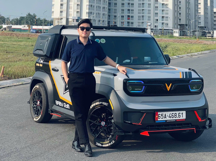 Anh Ngô Xuân Lộc là một trong những người đầu tiên sở hữu VinFast VF 3 ở Cần Thơ. 1-54.jpg