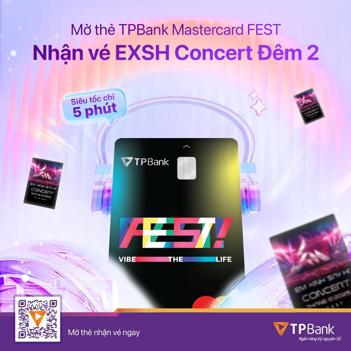 TPBank Mastercard FEST chính là “đường tắt” đưa Xinhiu thẳng tới Em Xinh “Say Hi” Concert.
